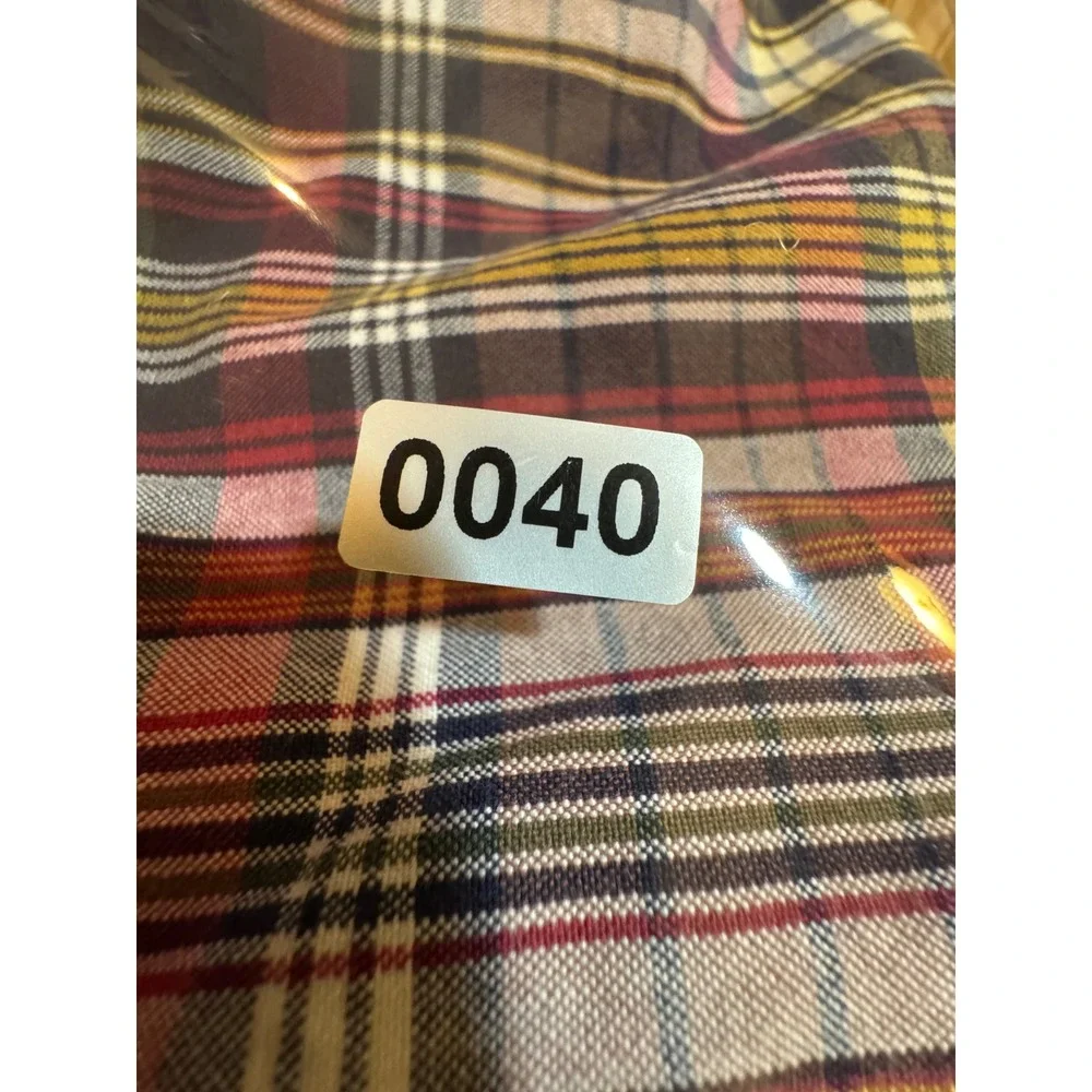 Polo Ralph Lauren Tyler Shorts Mens 36 Plaid Pleated 100%‎ Cotton Multi-Color